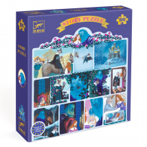 Puzzle 100 Pièces - La Belle Et La Bête - Djeco