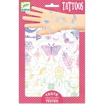 Tatouages Iridescents : Lucky Charms - Djeco - 2 Planches