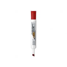 Marqueur Effaçable À Sec Pointe Biseautée - Bic - Rouge - Velleda 1791