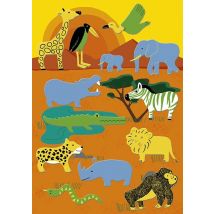 2 Planches Stickers - Sweety - Savane - Maildor
