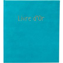 Livre D'Or Livre Exacompta - Skandi - Turquoise - 140 Pages