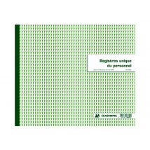 Registre Unique Du Personnel Exacompta - 27x32cm - 56 Pages