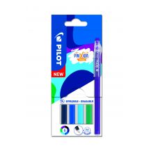Pochette De 6 Stylos Effaçables - Frixion Ball Sticks - Tons Froids - Pilot