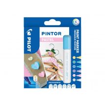 Pintor Set X6 Pastel - Pointe Moyenne - Pilot