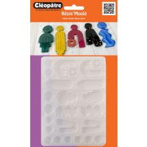 Moule Silicone Cléopâtre - Pour Résine - Bijoux Graphiques - Cléopatre