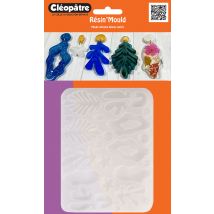 Moule Silicone Cléopâtre - Pour Résine - Bijoux Floraux - Cléopatre