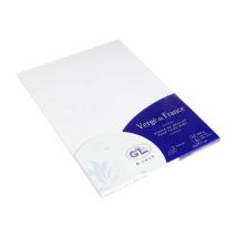 25 Feuilles Lalo Vergé - 210x297 Mm - 210g - Extra-blanc - Clairefontaine