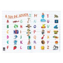 Sous-main Éducatif - Mon Alphabet