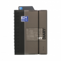Agenda Scolaire Journalier 2023/2024 - Student - 12 X 18 Cm - Oxford - Gris