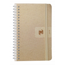 Agenda Scolaire Journalier 2023/2024 - Nude - 12 X 18 Cm - Oxford - Bronze