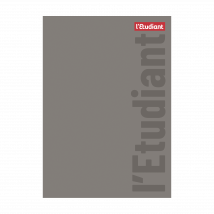 Agenda Scolaire Journalier 2025/2026 L'Etudiant - Taupe - 12 X 18 Cm