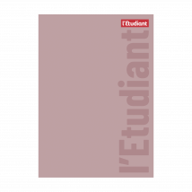 Agenda Scolaire Journalier 2025/2026 L'Etudiant - Rose - 15 X 20 Cm - Collège