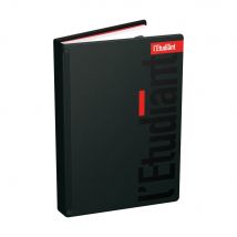 Agenda Scolaire Journalier 2025/2026 L'Etudiant - Noir - 12 X 18 Cm - Bac Terminal