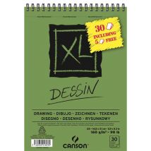 Album À Spirales Xl Dessin - 30 Feuilles - A5 - Canson