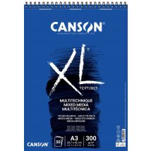 Bloc Xl Mixmedia Canson - A3 - 300g - 30 Feuilles