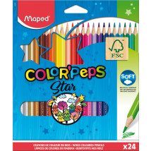 Pochette De 24 Crayons De Couleur - Color'peps - Maped