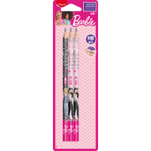 Lot De 6 Crayons Graphite Hb - Maped - Barbie