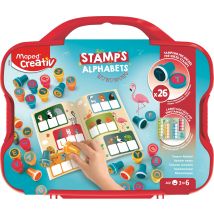 Mallette De 26 Tampons Maped Creativ - Alphabet