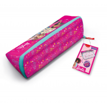 Trousse Triangulaire 1 Compartiment Maped - Rose - Barbie