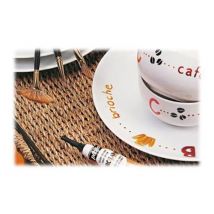Peinture Porcelaine Pébéo Porcelaine 150 -ardoise Noire 201 - 45 Ml