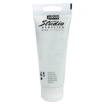 Tube 100 Ml De Peinture Studio Acrylics High Viscosity Pébéo - Blanc Vif - Fine - Opaque