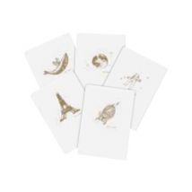 1 Carnet - Format A5 14.8 X 21 Cm - Flying Spirit White - Clairefontaine - 96 Pages Lignées - Designs Assortis