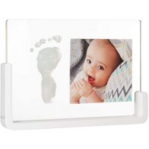 Cadre Transparent En Bois - My Baby Style - Empreinte Et Photo - Baby Art