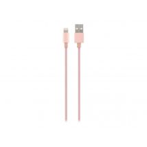 Câble Usb/lightening Or Rose - 2 M - Tnb - T'nB