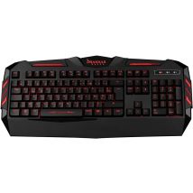 Clavier Rétroéclairé Filaire À Membrane Gaming Konix - Drakkar - Utgard