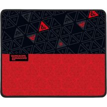 Tapis De Souris Konix - Dungeons & Dragons - Red & Black