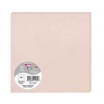 Lot De 25 Cartes Simples Pollen - 16 X 16 Cm - Opaline - 210g/m² - Clairefontaine