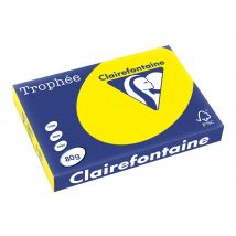 Ramette 500 Feuilles - A3 - 80g - Jaune Soleil - Trophée