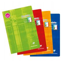 Cahier Clairefontaine - Modèles Aléatoires - A4 - 48 Pages - Interligne 5 Mm - Vendu À L'Unité