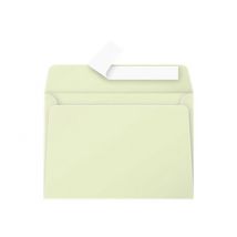 20 Enveloppes Pollen 114x162 Mm - Vert Bourgeon - Clairefontaine
