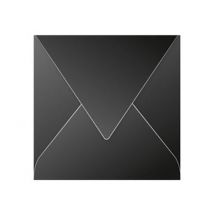 20 Enveloppes Pollen 165x165 Mm - Noir - Clairefontaine
