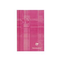 1 Cahier Broché - 7.5 X 12 Cm - Clairefontaine - 128 Pages Petits Carreaux - Coloris Assortis