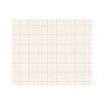 Clairefontaine - Papier Millimétré - 500 X 650 Mm - 50 Feuilles - Blanc - Carré