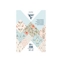 Bloc De 20 Feuilles A5 - Bohème Chic - Clairefontaine