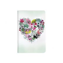 1 Carnet - 11 X 17 Cm - Blooming - Clairefontaine - 96 Pages Lignées - Designs Assortis