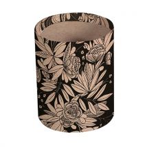 Pot À Crayon Rond Clairefontaine - Le Cerisier Blanc -kraft - 9 X 11 Cm