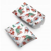 Pochette Cadeau Père Noël - 16x22cm - Clairefontaine