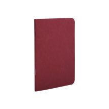 Carnet - 9 X 14 Cm - Age Bag - Clairefontaine - 96 Pages Lignées - Rouge
