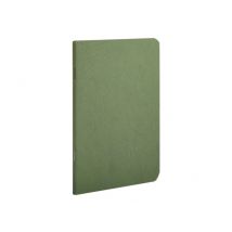 Carnet - 9 X 14 Cm - Age Bag - Clairefontaine - 96 Pages Lignées - Vert