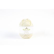 Fil À Crocheter Dmc - Eco Vita Raffia - Blanc - Dmc