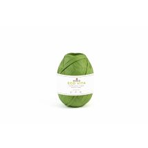 Fil À Crocheter Dmc - Eco Vita Raffia - Vert - Dmc