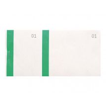 Blocs Vendeurs 6,6x13,5cm Double Numerotage Bande Couleur 100 Feuillets - Exacompta