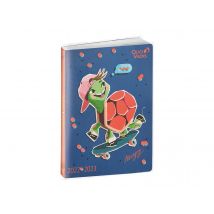 Agenda Scolaire Journalier 2022/2023 - Magali Fournier - 12 X 17 Cm - Quo Vadis - Tortue