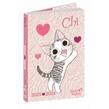 Agenda Scolaire Journalier 2025/2026 Quo Vadis - Chi - 12 X 17 Cm - Tigre