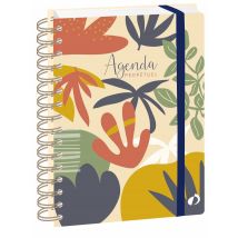 Agenda Perpétuel Semainier Quo Vadis - 15 X 21 Cm - Eternity Fleurs