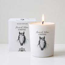 Bougie Végétale Parfumée La Chandelière - Animal Totem Cheval - 180g